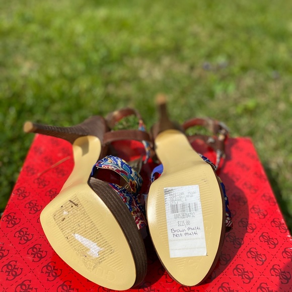Guess GWKAEDI Summer High Heels, size 6.5 - Picture 5 of 5